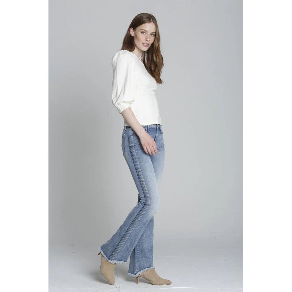 DRIFTWOOD Light Blue Flare Jeans